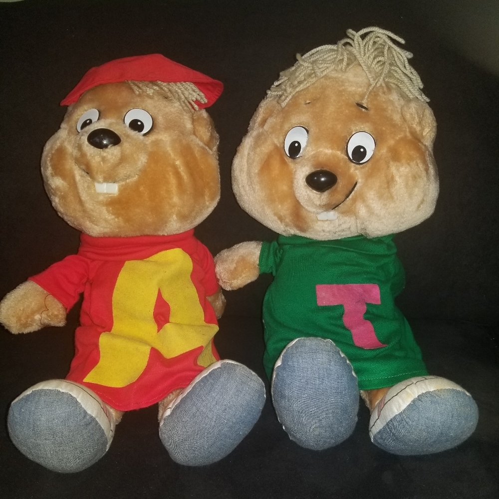 Vintage Alvin & Theodore Talking Chipmunks